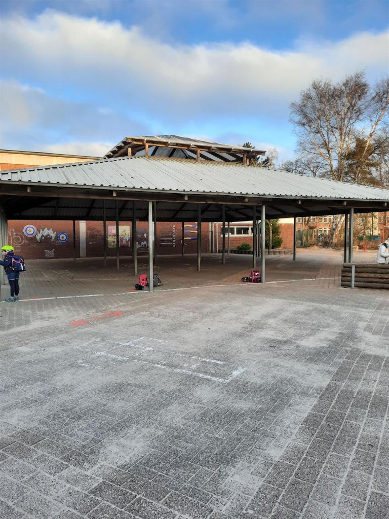 Auch bei Regen gibt es ein trockenes Plätzchen.